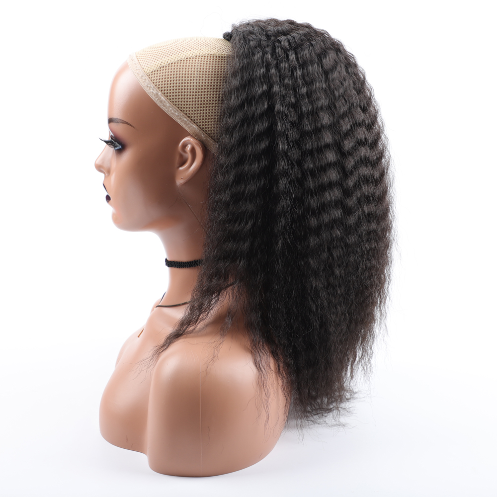 Fake Synthetic Drawstring Pony - đánh giá và giá Drawstring Afro Curly Puff Ponytail