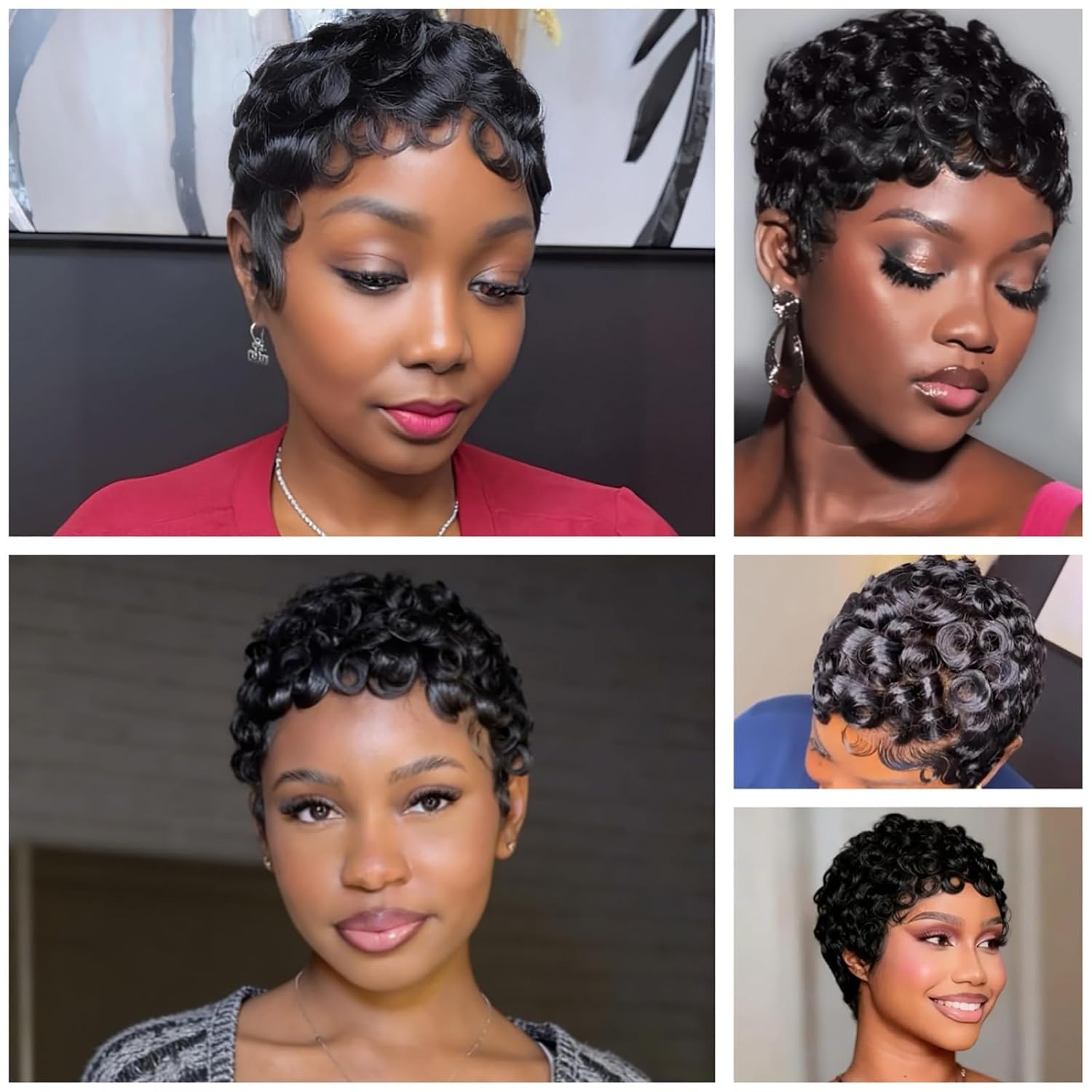 13x4 Lace Front Short Bob Pixi - đánh giá và giá Pre Parted 13X4 Lace Front Bob Wig