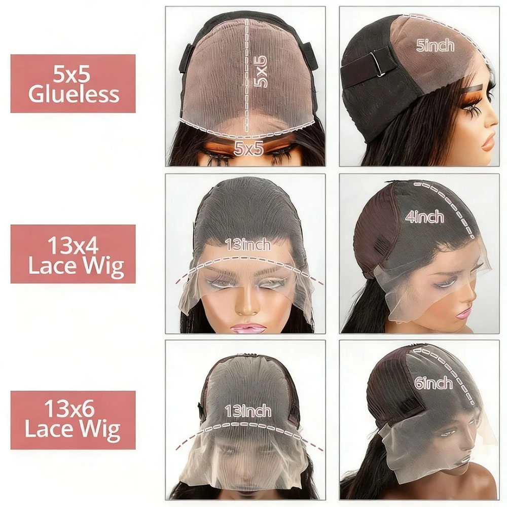 200% 13x6 13x4 Lace Frontal Wi - đánh giá và giá Pre Parted 13X4 Lace Front Bob Wig