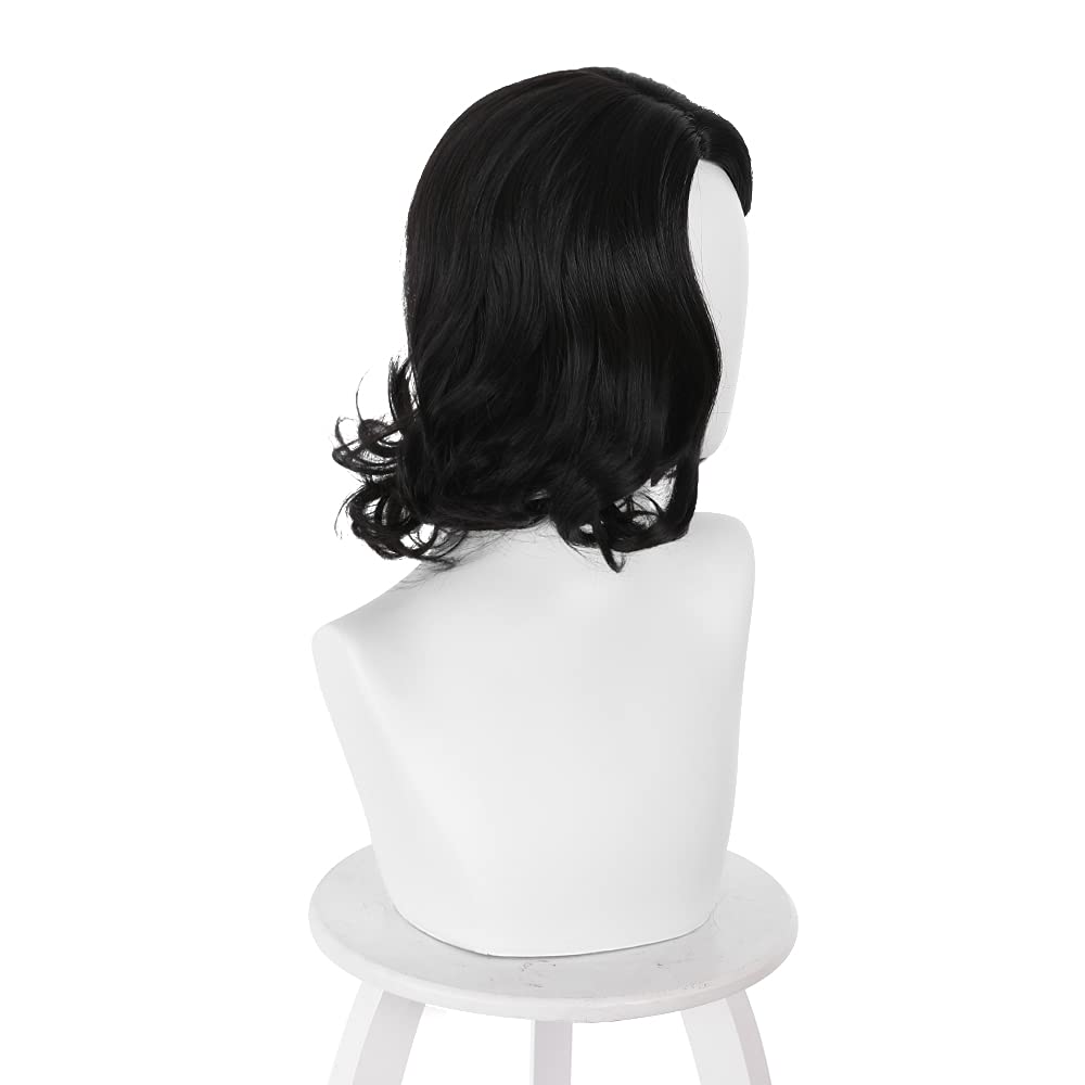 Black Short Bob Wavy Middle Pa - đánh giá và giá Synthetic Braided Wigs For Black Women