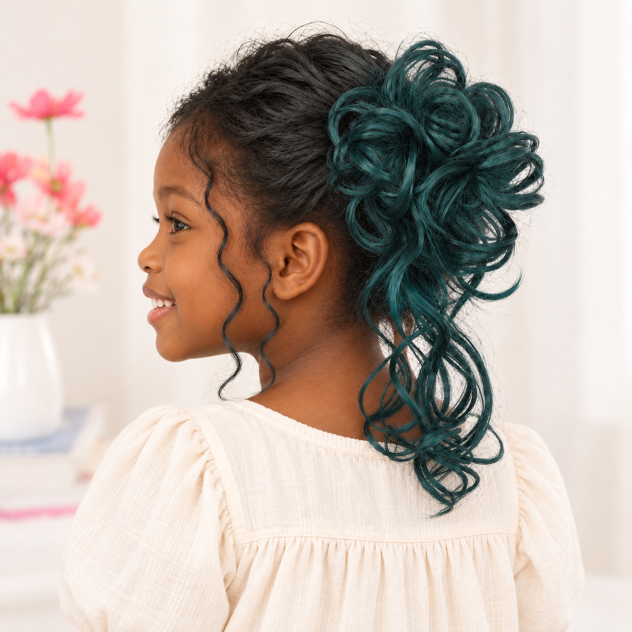 Curly Bun Hairpiece Claw Clip  - đánh giá và giá Claw Clip Messy Bun Hair Piece